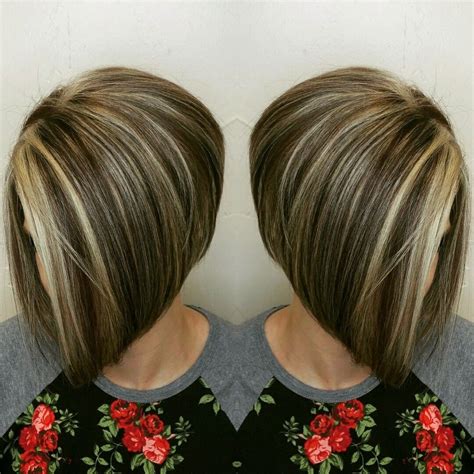 Pin On Stacked Bob Haircuts With Highlights
