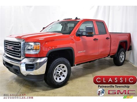 2019 Gmc Sierra 2500hd Double Cab 4wd In Cardinal Red Photo 12