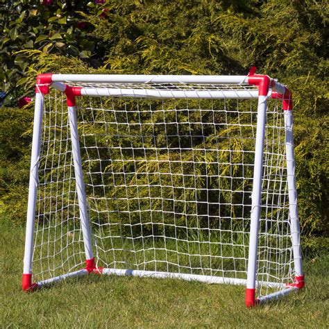 Wollowo Childrens Mini Football Goal Post Twin Set Kids Practice Soccer