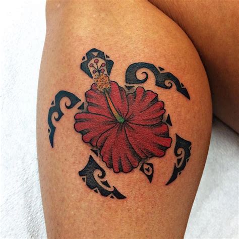 Hawaiian Hibiscus Flower Tattoo Design Hawaiiantattoos Hawaiian Tattoo Meanings Hawaiian