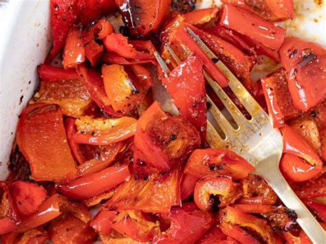 Roasted Red Bell Peppers Recipe Cooking Made Healthy