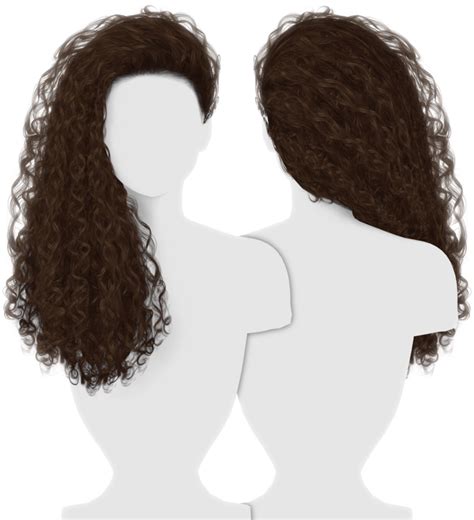 Private Hair March2019 — Sims 4 Curly Hair