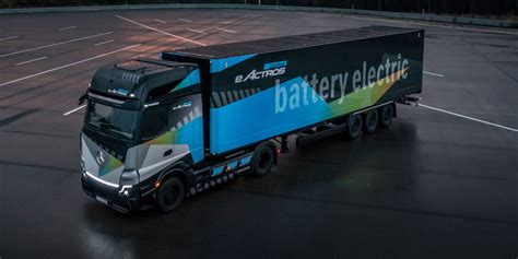 Mercedes Presents Eactros Longhaul Electric Truck Truckstop Canada