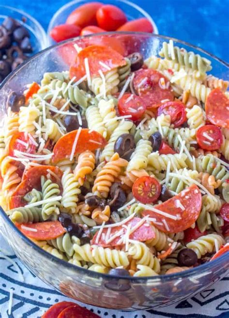 Italian Pasta Salad The Perfect Springtime Pasta Salad Recipe