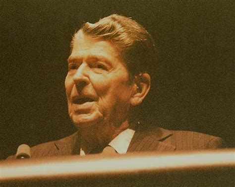 President Ronald Reagan I Sat In The Front Row And Was Loo Flickr