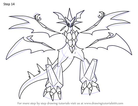 If the 'download' 'print' buttons don't work, reload this page by f5. Learn How to Draw Ultra Necrozma from Pokemon (Pokemon ...