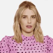 Emma Roberts Honest Reaction GIF Emma Roberts Honest Reaction