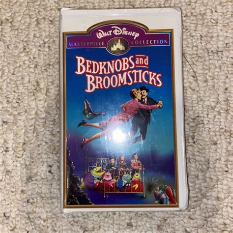 Rare Sealed Walt Disney Bedknobs And Broomsticks Vhs Masterpiece