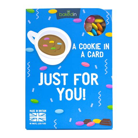 Explore a wide range of the best card cookie on besides good quality brands, you'll also find plenty of discounts when you shop for card cookie during big sales. chocolate cookie greeting card by baked in | notonthehighstreet.com