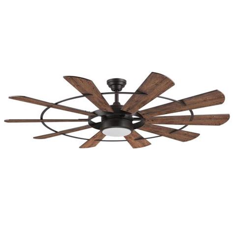 My ceiling fans have always made these annoying knocking sounds that make it hard to fall asleep. Harbor Breeze Henderson Bronze 60-in LED Indoor Ceiling ...