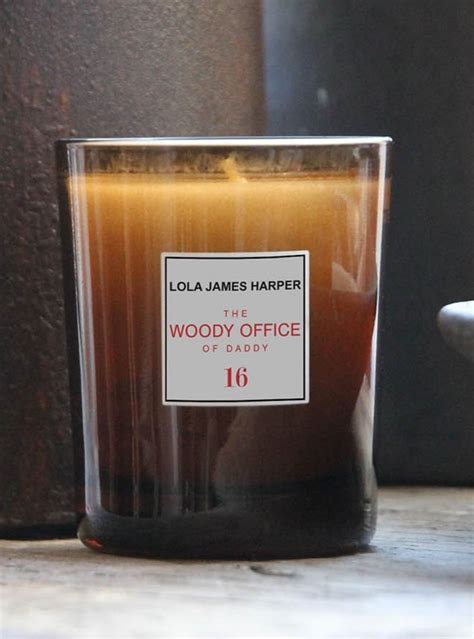 Lola James Harper Candle No 16 The Woody Office Of Daddy Dear Society
