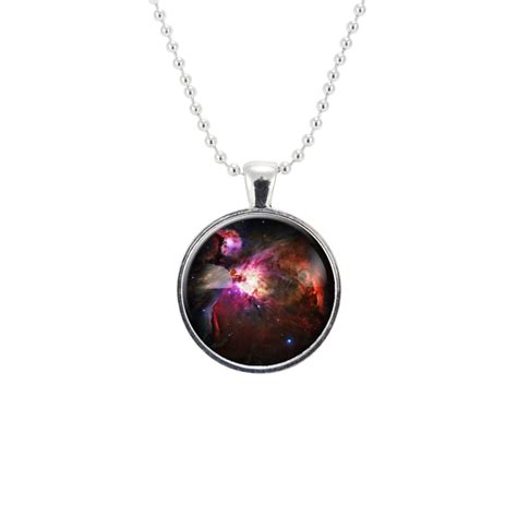 Orion Nebula Necklace Galaxy Jewelry Universe Pendant Etsy