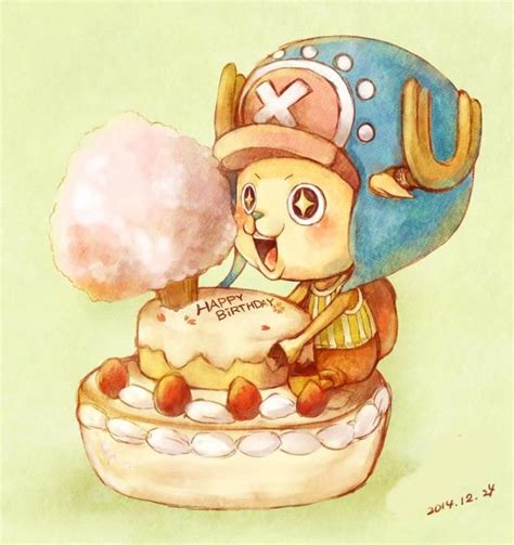 Happy Birthday One Piece Chopper One Piece Anime The Pirate King