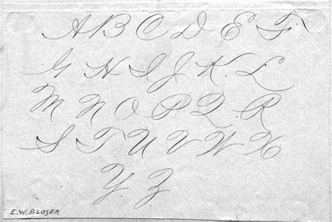 10 Best Images Of Old Style Cursive Writing Worksheets