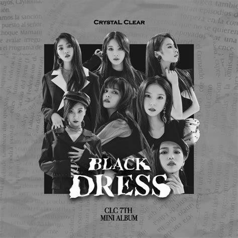 Clc Black Dress 7th Mini Album Album Cover 3 By Lealbum On Deviantart