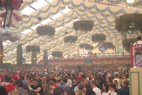 Beer Flows Freely At Oktoberfest Celebrating With Germans At Their Iconic Festival By Lane