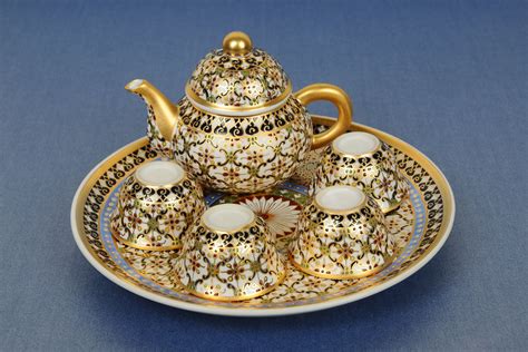 Bangkok Porcelain Thailand — Tea Set Benjarong 4047×2698 Mini