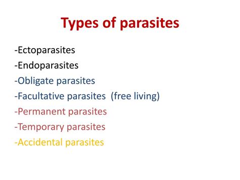 Ppt Parasitology Powerpoint Presentation Free Download Id 2159842