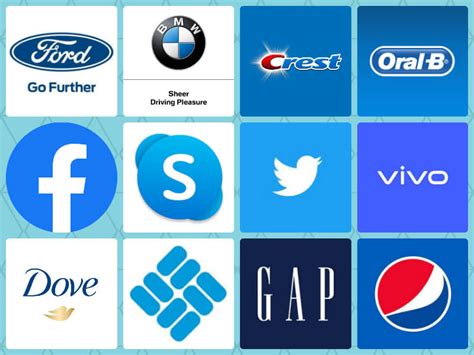 Blue Logos Study Blue Logo Influences Psychology Free Logo Ideas