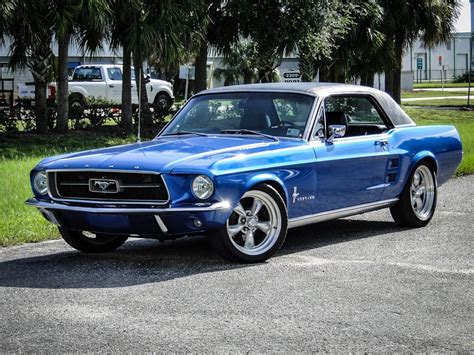 1967 Ford Mustang Coupe 3457 Miles Blue Dark 2d 2 Door Hard Top 3