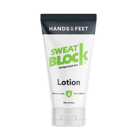 Buy Sweatblock Antiperspirant Lotion For Sweaty Hands And Feet Anti
