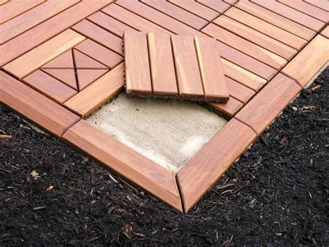 Attaching the cover of your patio on the roof of your house since they will overhang a little bit over the patio, you need to make sure that you do not cut them this wooden patio cover is such a great idea for those who want to salt away some money. The Idea of Outdoor Flooring Over Concrete - HomesFeed