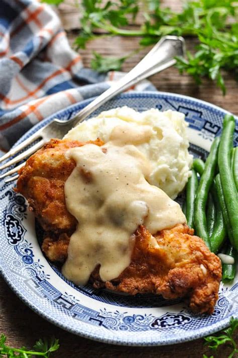 Fried Chicken Cutlets And Country Gravy The Seasoned Mom