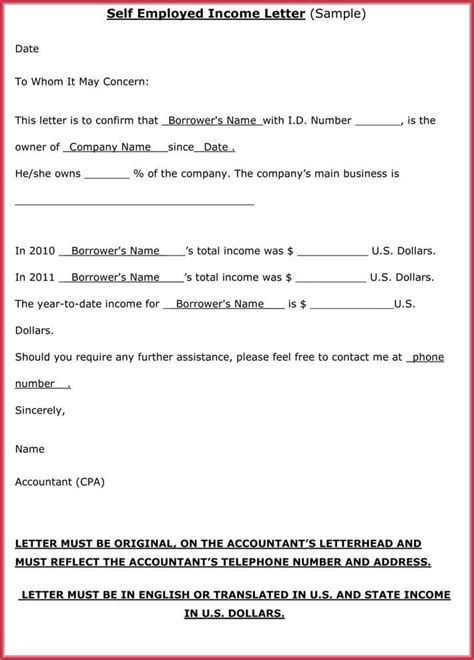 Profit and loss statement for self employed. Proof of Income Letter - 20+ Samples, Formats in PDF & Word