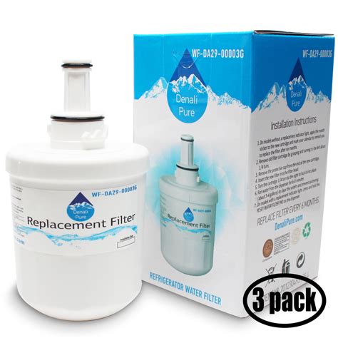 3 Pack Replacement For Samsung Rf266aepn Refrigerator Water Filter