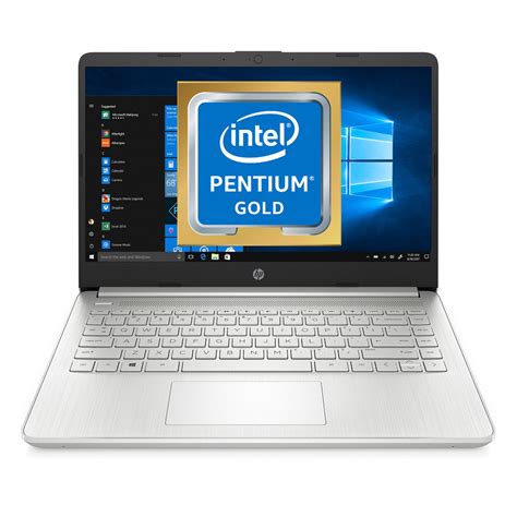 Refurbished And Upgraded Hp 14 Laptop Pentium Gold Full Hd 128gb Ssd 8g