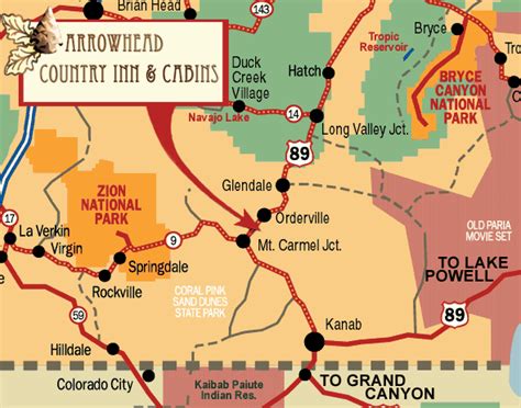 Travel To Bryce Canyon Bryce Canyon Map Bryce Canyon Canyon