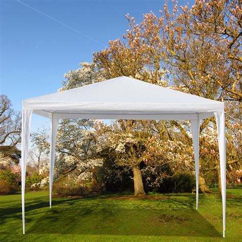 Outdoor Canopy 10x10 Ft Party Wedding Tent Heavy Duty Gazebo Pavilion