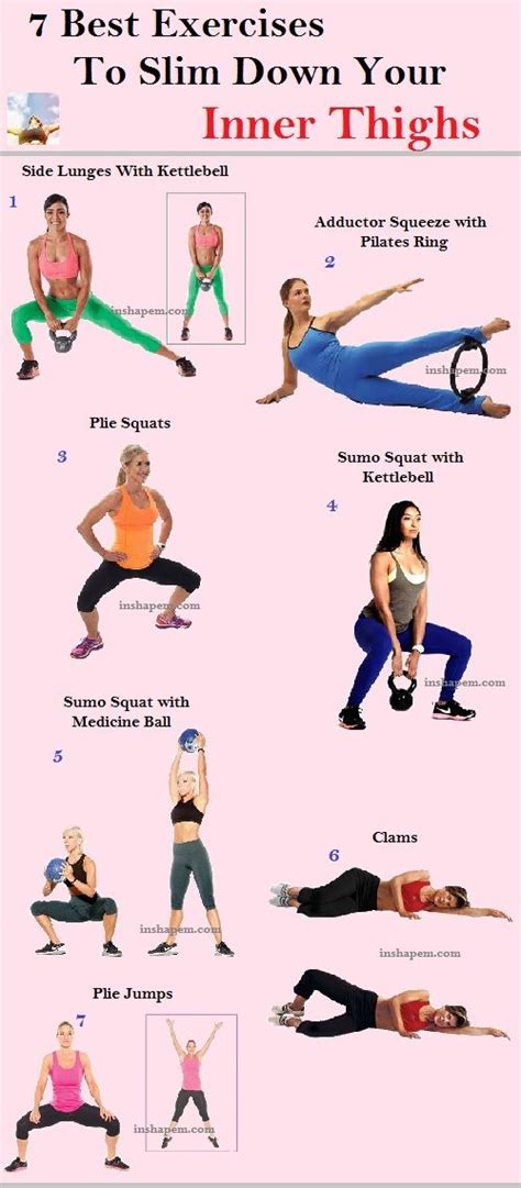 7 Best Exercises To Slim Down Your Inner Thighs Inshape Magazine Thight Workout Inner