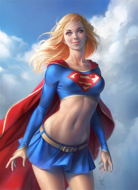 Supergirl Hot And Sexy Art By Warren Louw Supergirl Photo 43687714 Fanpop