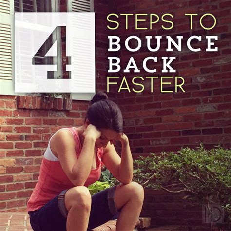 Four Steps To Bounce Back Faster — Independent