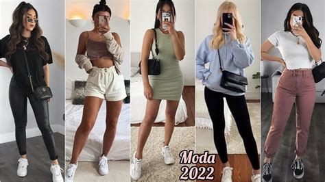 Ropa De Moda 2022 Outfits Juveniles En Tendencia 2022 Looks De Moda Para Adolescentes Ropa
