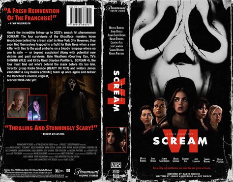 The Horrors Of Halloween Scream Franchise 1996 2023 Vhs Covers And