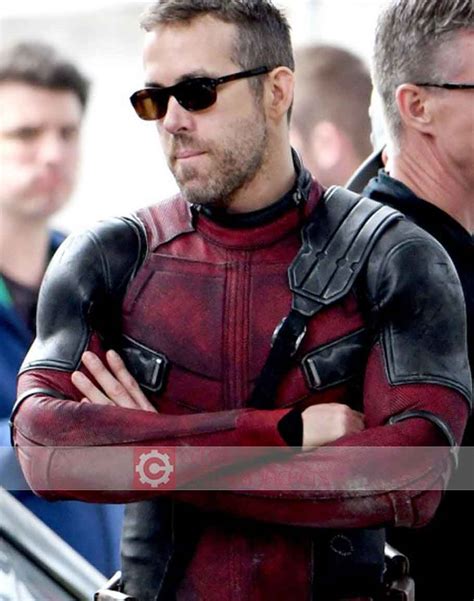 Deadpool 2 Ryan Reynolds Wade Wilson Costume Jacket