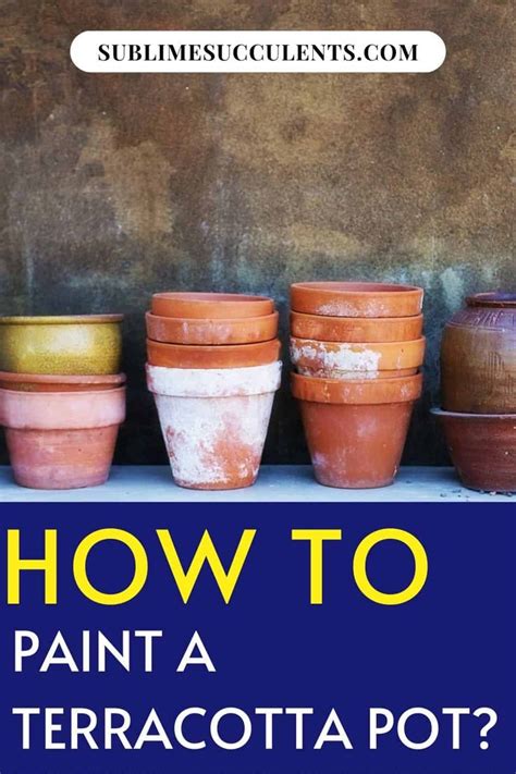 How To Paint A Terracotta Pot Simple Step By Step Painting Guide In