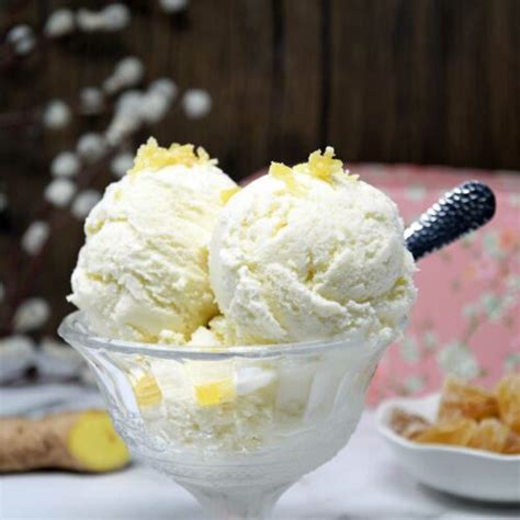 Ginger Ice Cream Culinary Shades