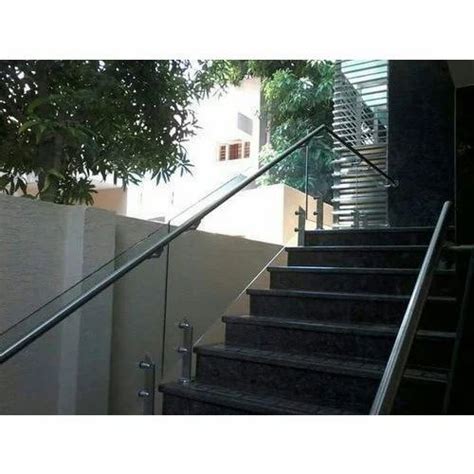 Stainless Steel Glass Railing At Rs 400square Feet In Delhi Id