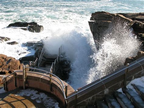 Thunder Hole In Bar Harbor Places Ive Been Pinterest