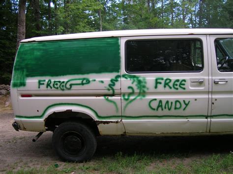 White Van Free Candy Meme Llyzxartwork