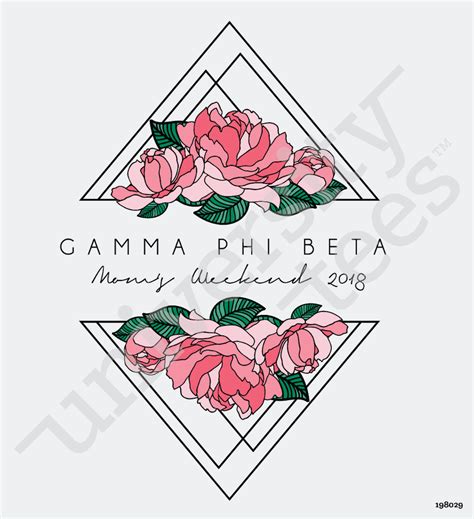 University Tees Gamma Phi Beta Crafts Sorority Banner Gamma Phi Beta