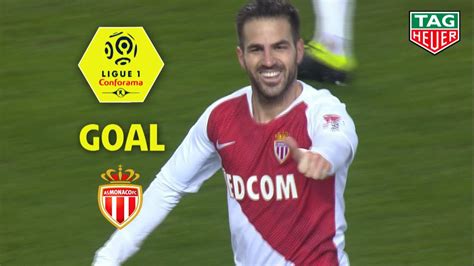 Goal Cesc Fabregas 62 As Monaco Toulouse Fc 2 1 Asm Tfc