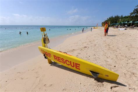 Conseil De Sauvetage Sauveteur De Surf Sur Lîle De Vert De La Plage