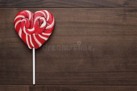 Red Heart Shaped Lollipop Stock Image Image Of Kids 70737183