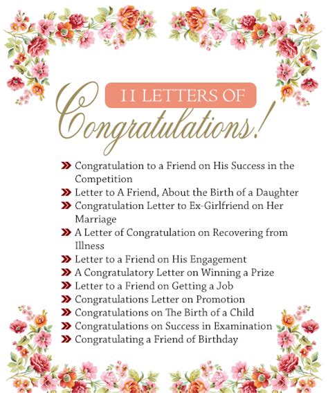 11 Letters Of Congratulations Useful Letters Templates