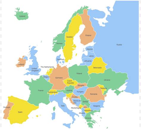 Europe Infographic World Map Clip Art Png X Px France Area Blank Map Drawing