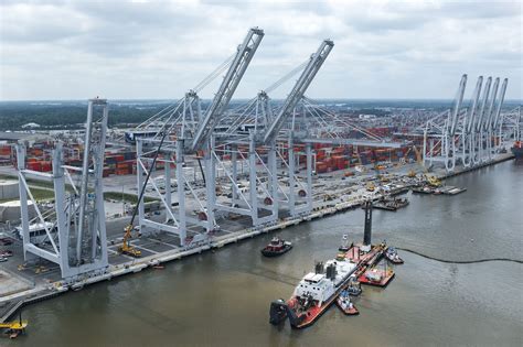 Georgia Ports Authority Unveils 19 Billion Master Plan To Deepen The